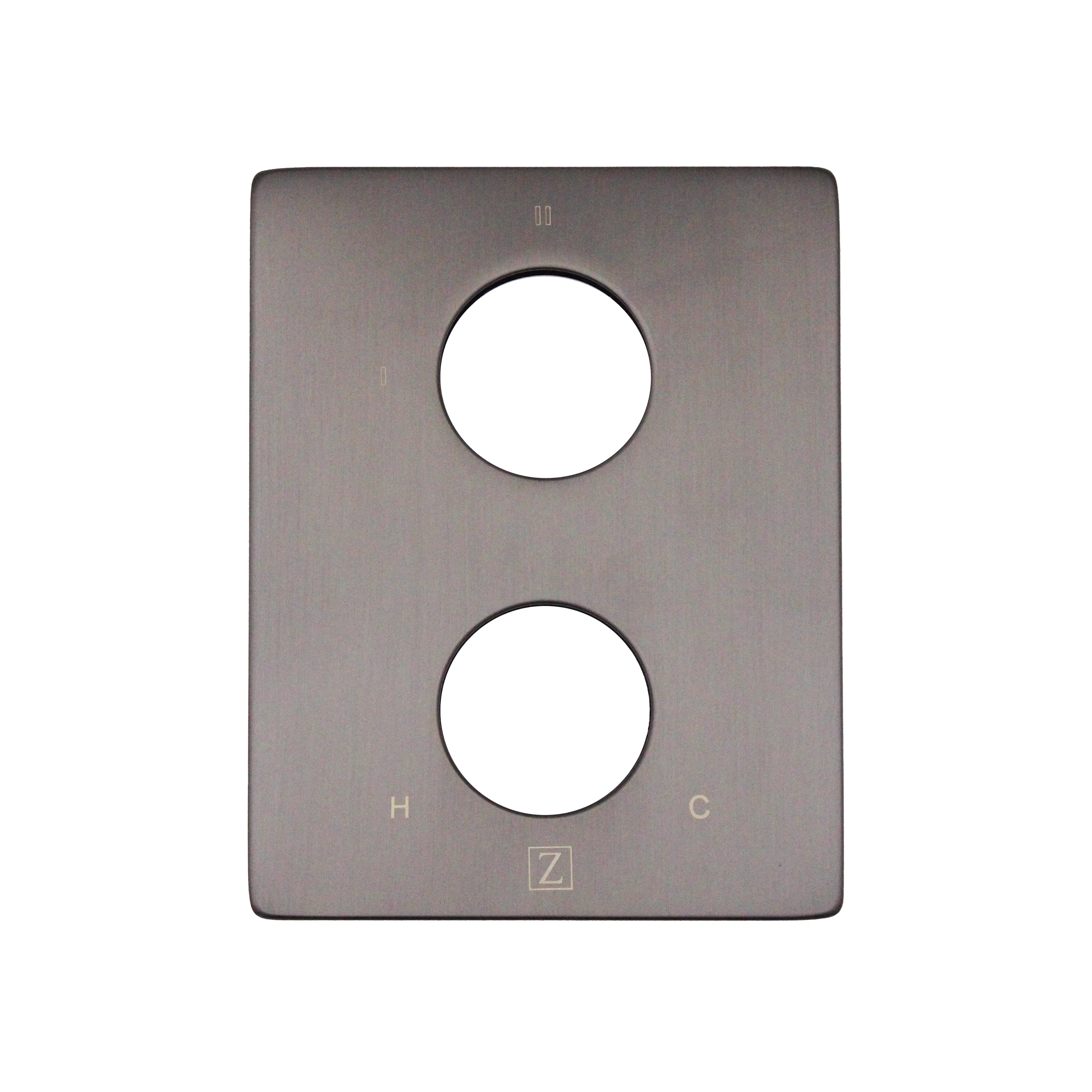 Shower Coverplate for Handle Assembly in Brushed Nickel (AT2B0009S2)