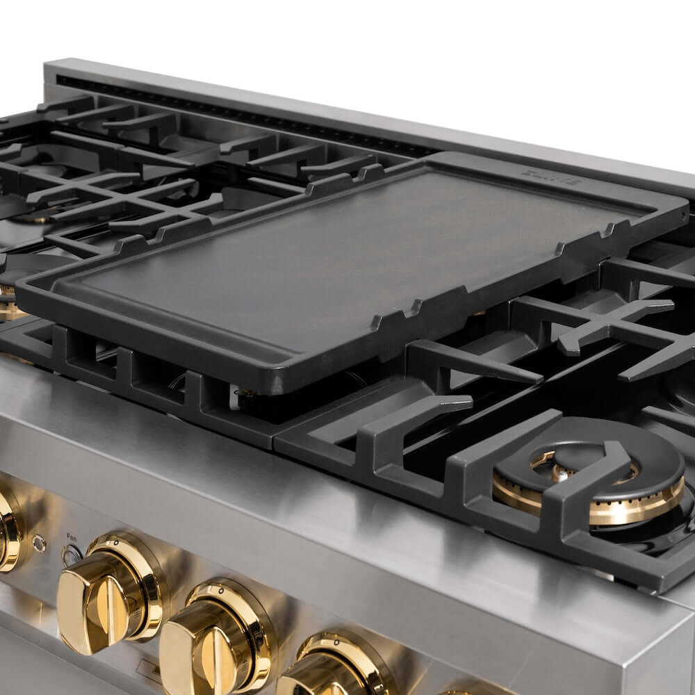 ZLINE Reversible Enameled Cast Iron Range Griddle (SR-GRNS) - Image 2