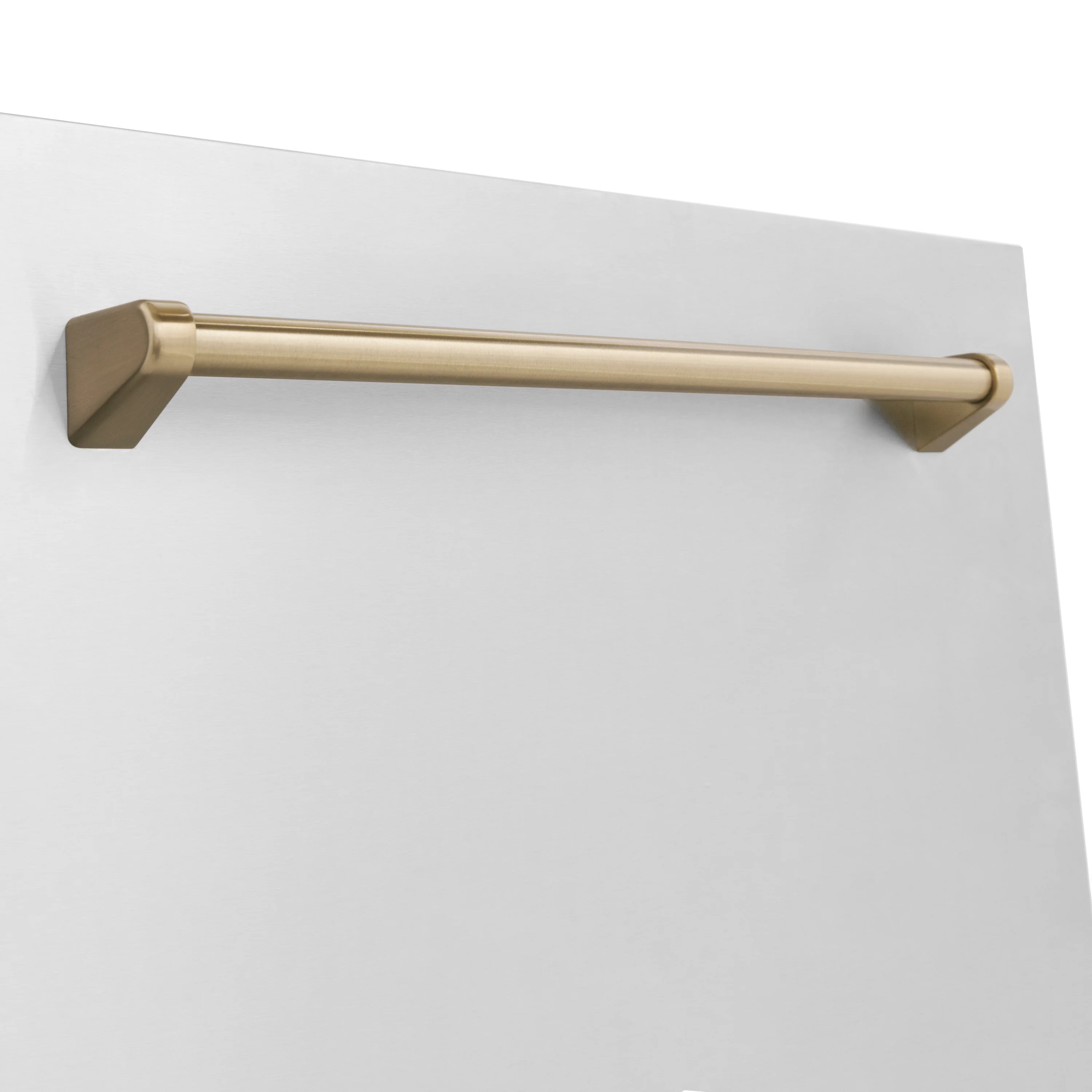ZLINE Autograph Edition 18 in. Tallac Dishwasher Panel in Stainless Steel with Champagne Bronze Handle (DPVZ-304-18-CB) - Image 5