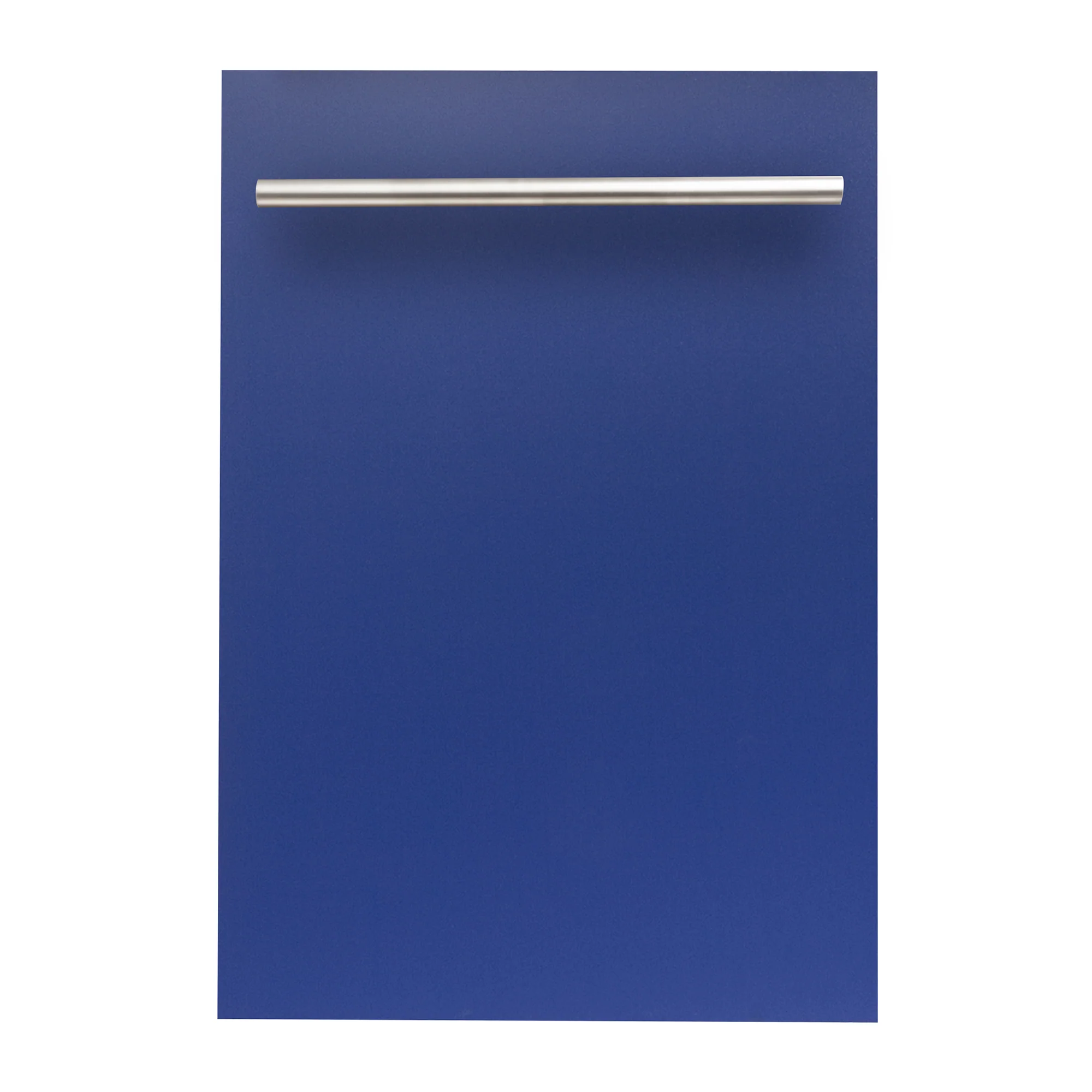 ZLINE 18 in. Dishwasher Panel in Blue Matte with Modern Handle (DP-BM-H-18)