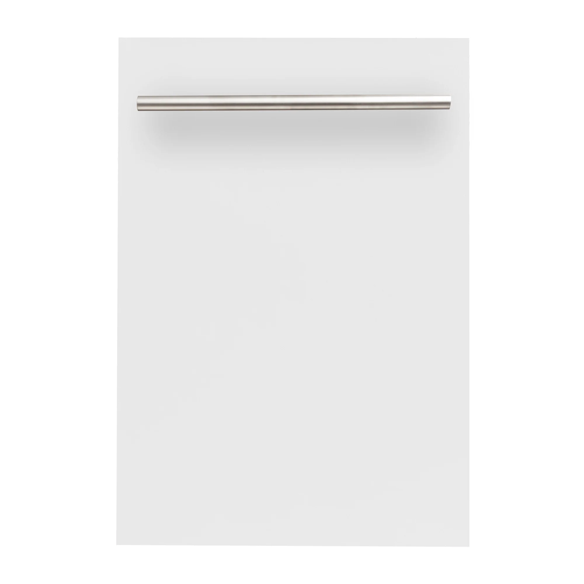 ZLINE 18 in. Dishwasher Panel in White Matte with Modern Handle (DP-WM-H-18)