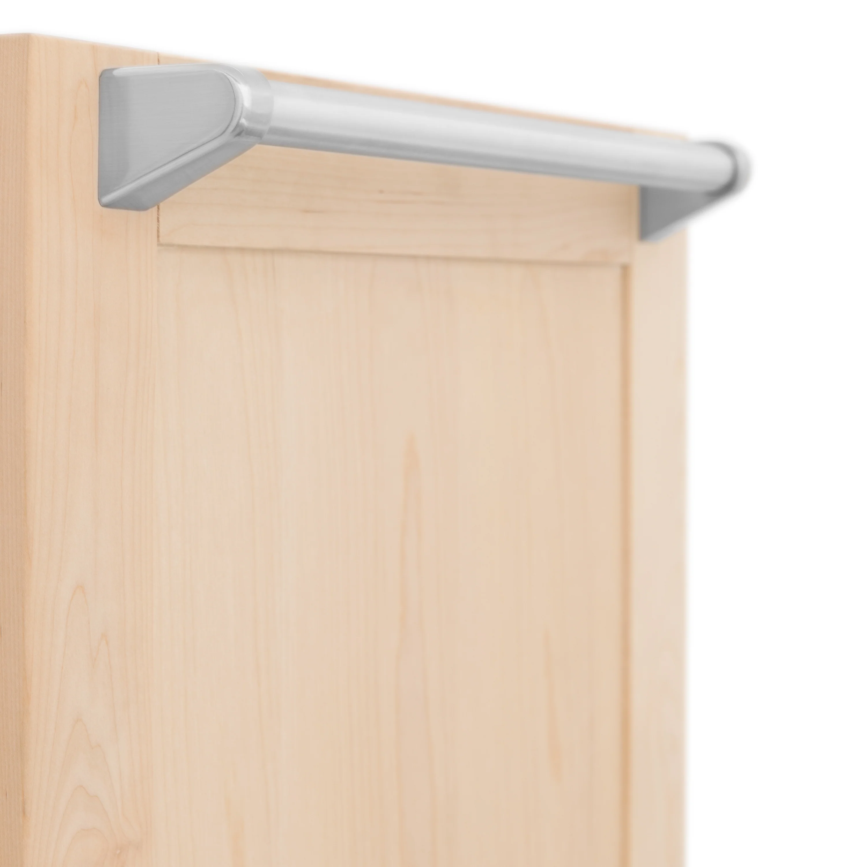 ZLINE 18 in. Tallac Dishwasher Panel in Unfinished Wood with Traditional Handle (DPV-UF-18) - Image 3