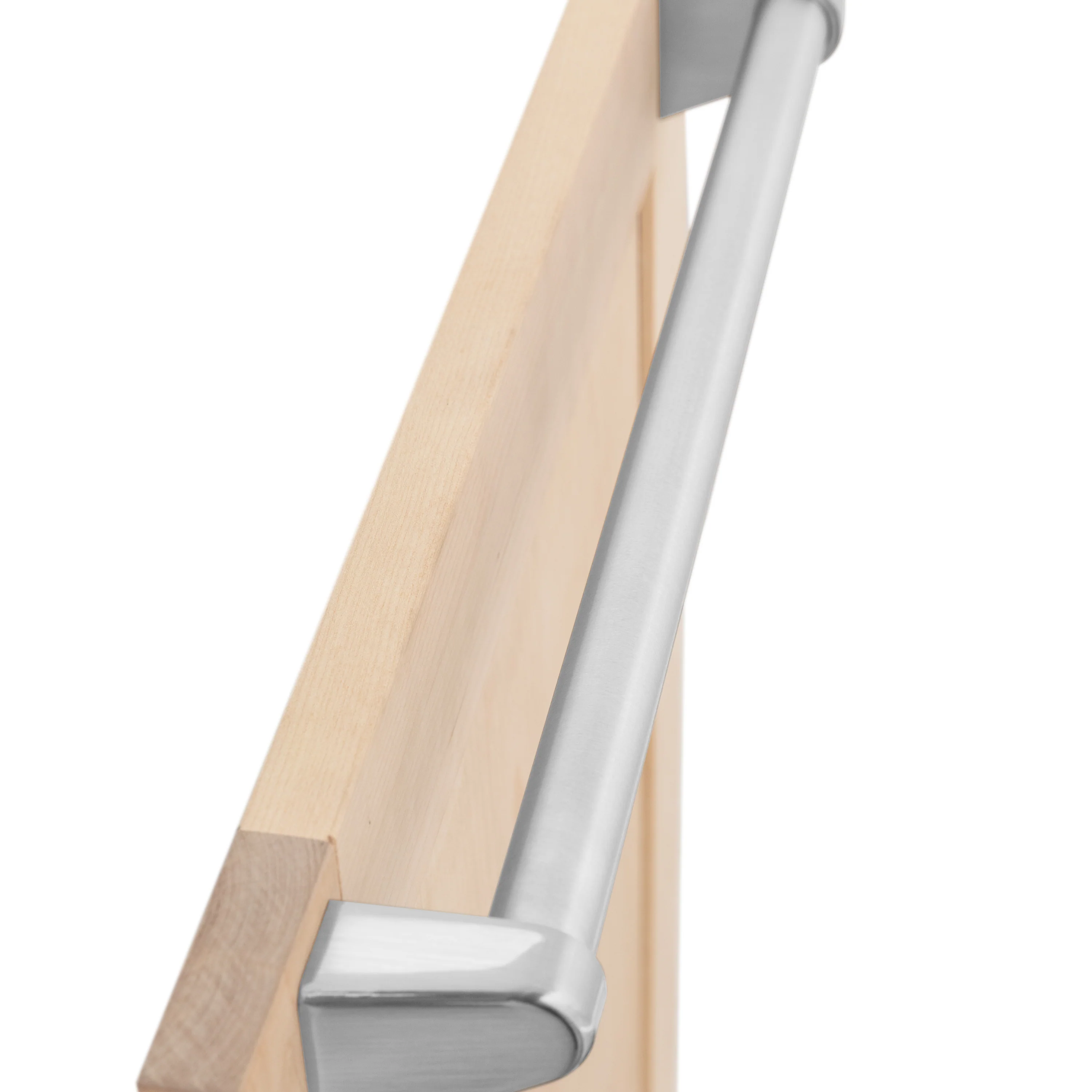 ZLINE 18 in. Tallac Dishwasher Panel in Unfinished Wood with Traditional Handle (DPV-UF-18) - Image 4