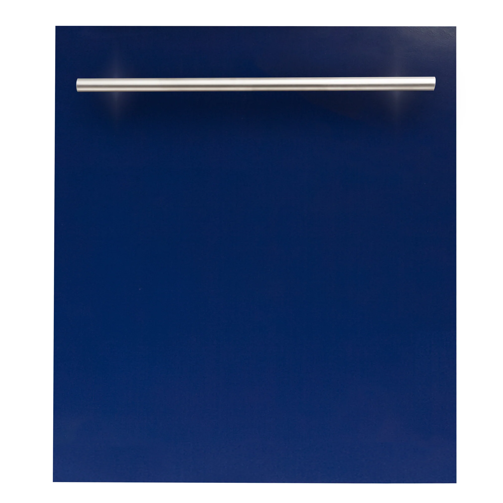 ZLINE 24 in. Dishwasher Panel in Blue Gloss with Modern Handle (DP-BG-H-24)