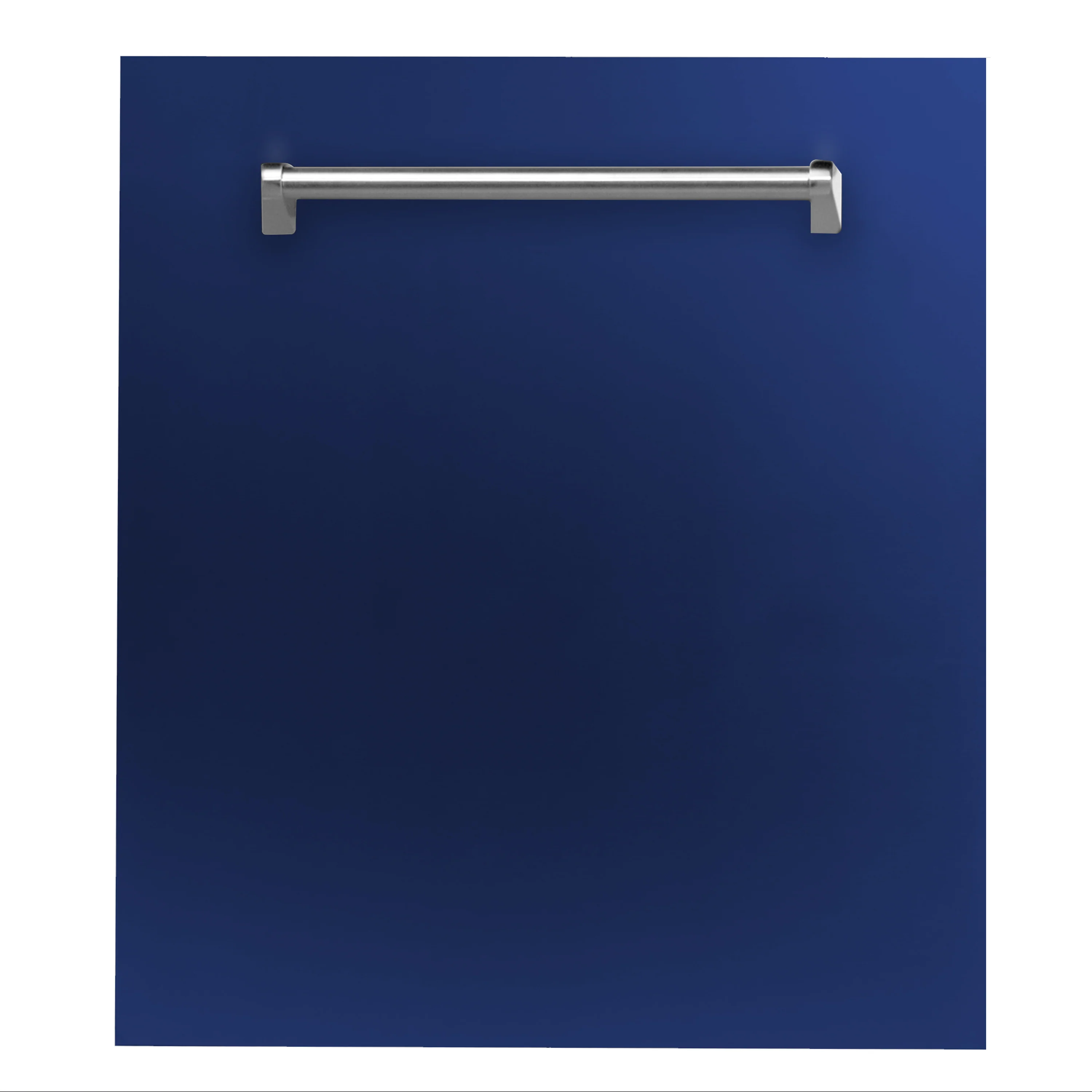 ZLINE 24 in. Dishwasher Panel in Blue Gloss with Traditional Handle (DP-BG-24)