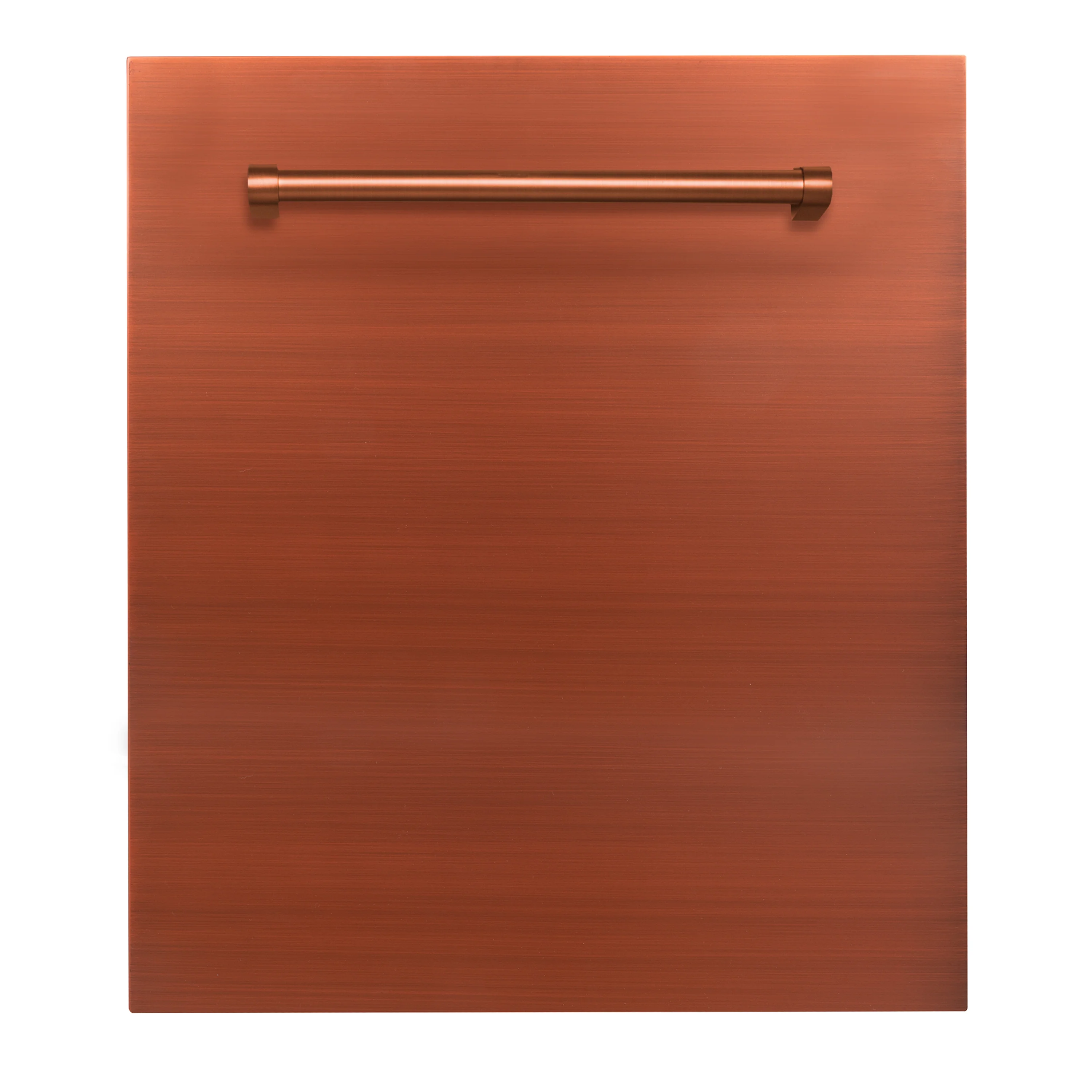 ZLINE 24 in. Dishwasher Panel in Copper with Traditional Handle (DP-C-H-24)