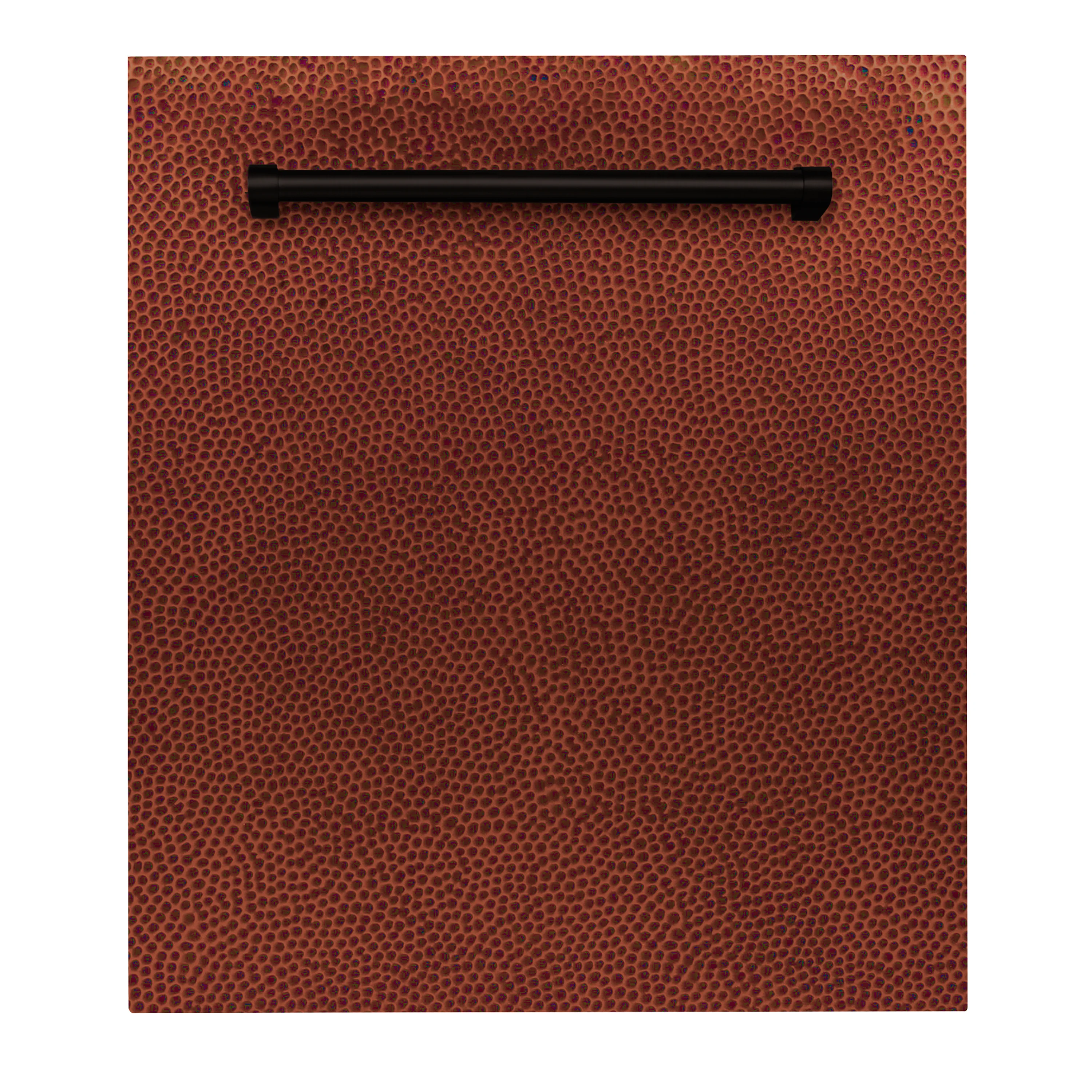 ZLINE 24 in. Dishwasher Panel in Hand-Hammered Copper with Traditional Handle (DP-HH-H-24)
