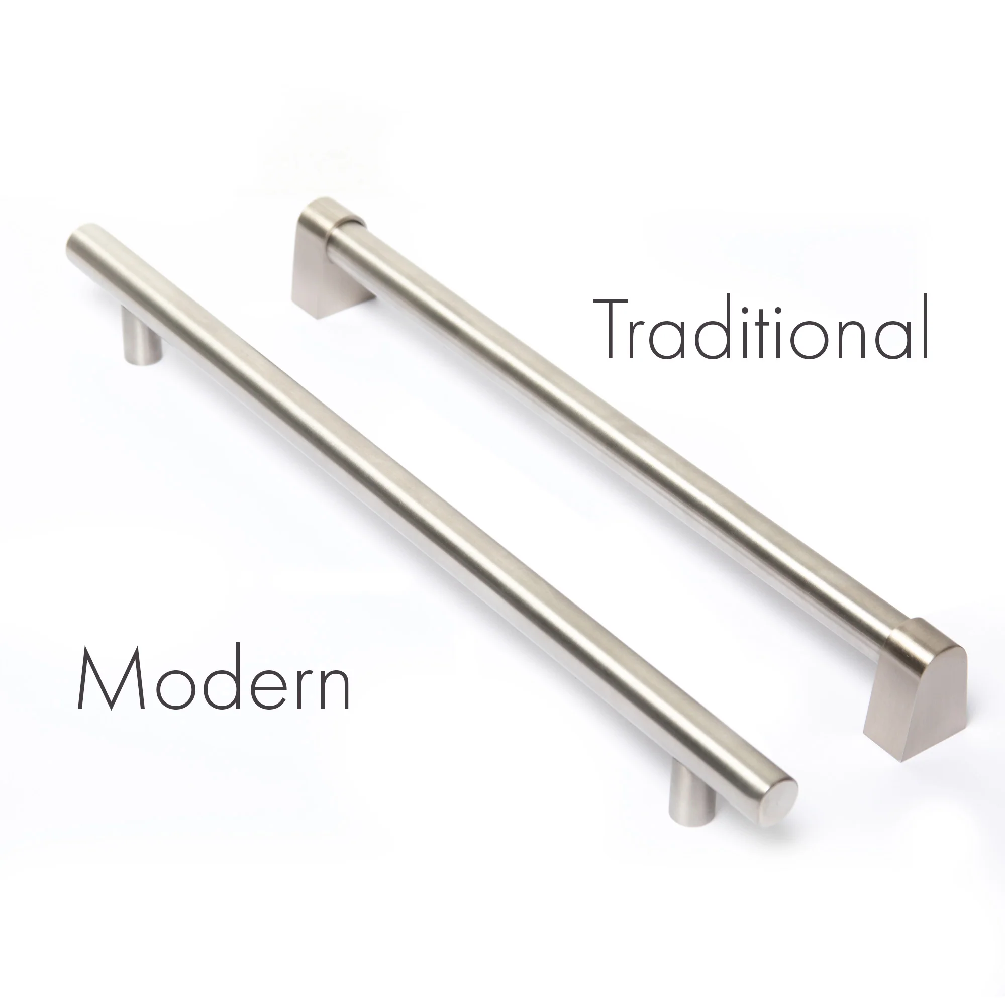 ZLINE 24 in. Dishwasher Panel in Stainless Steel with Traditional Handle (DP-304-H-24) - Image 3