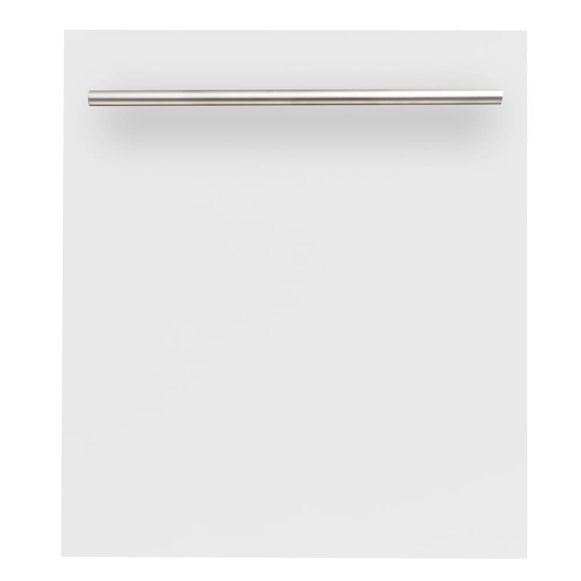 ZLINE 24 in. Dishwasher Panel in White Matte with Modern Handle (DP-WM-H-24)