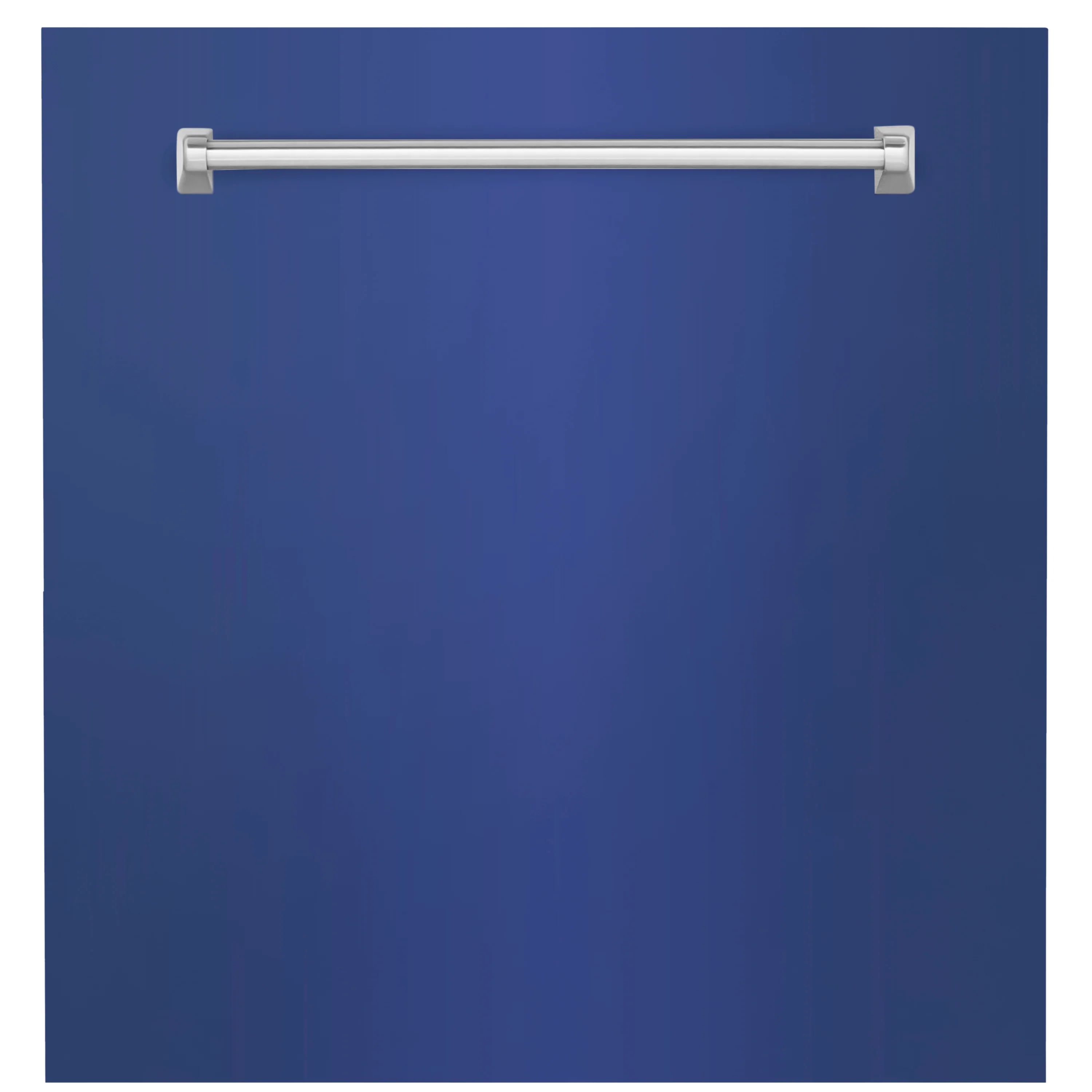 ZLINE 24 in. Monument Dishwasher Panel in Blue Matte with Traditional Handle (DPMT-BM-24)