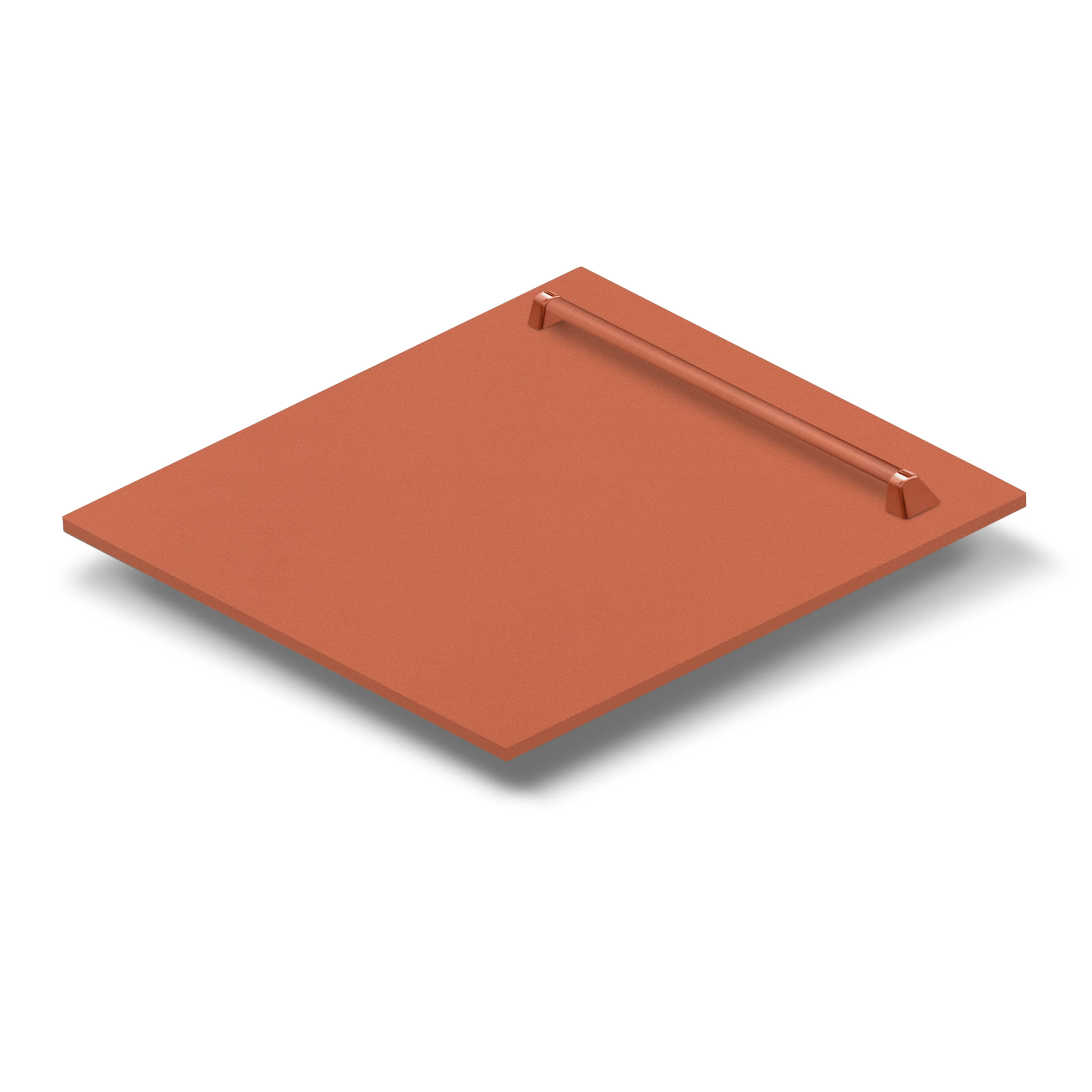 ZLINE 24 in. Monument Dishwasher Panel in Copper with Traditional Handle (DPMT-C-24) - Image 2