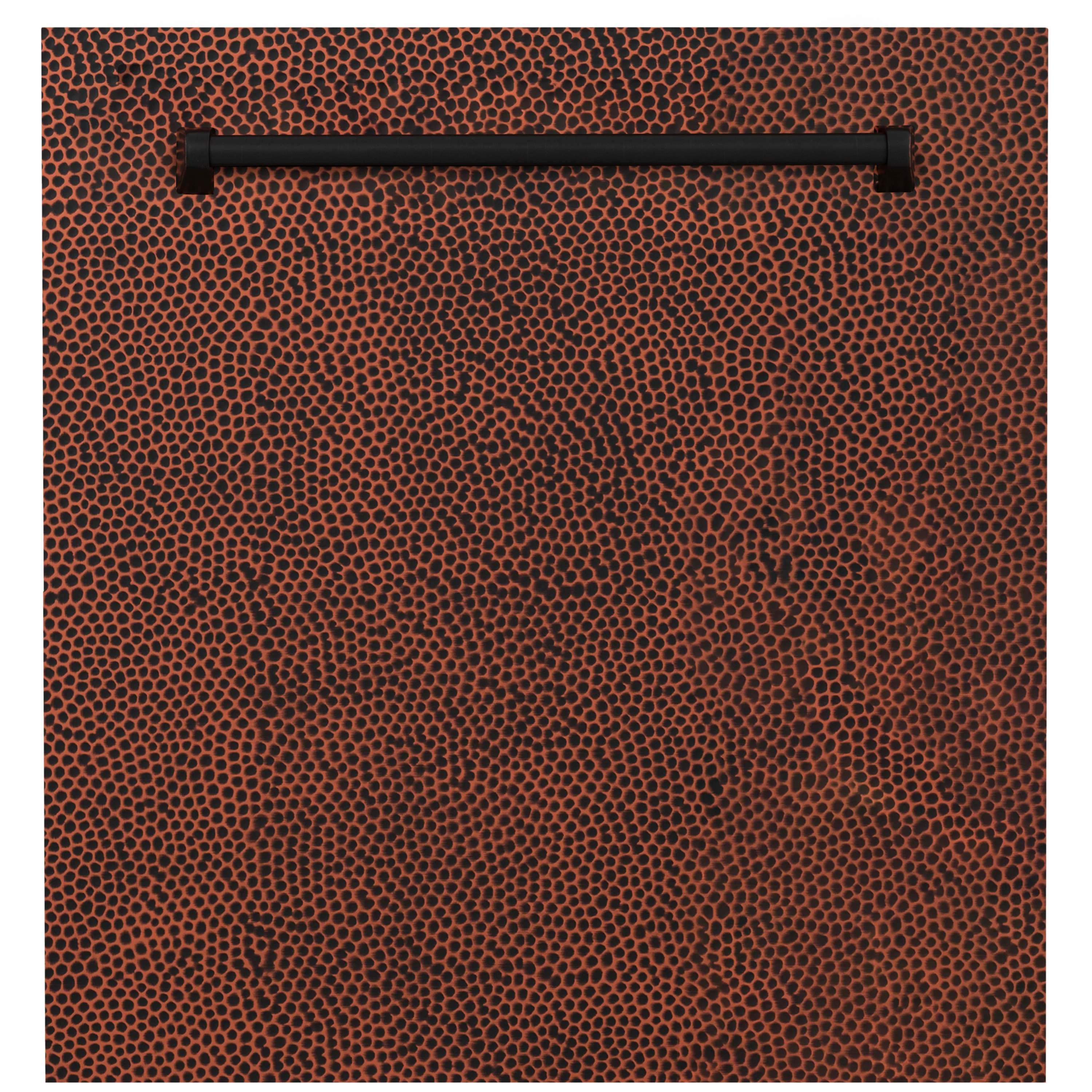ZLINE 24 in. Monument Dishwasher Panel in Hand Hammered Copper with Traditional Handle (DPMT-HH-24)