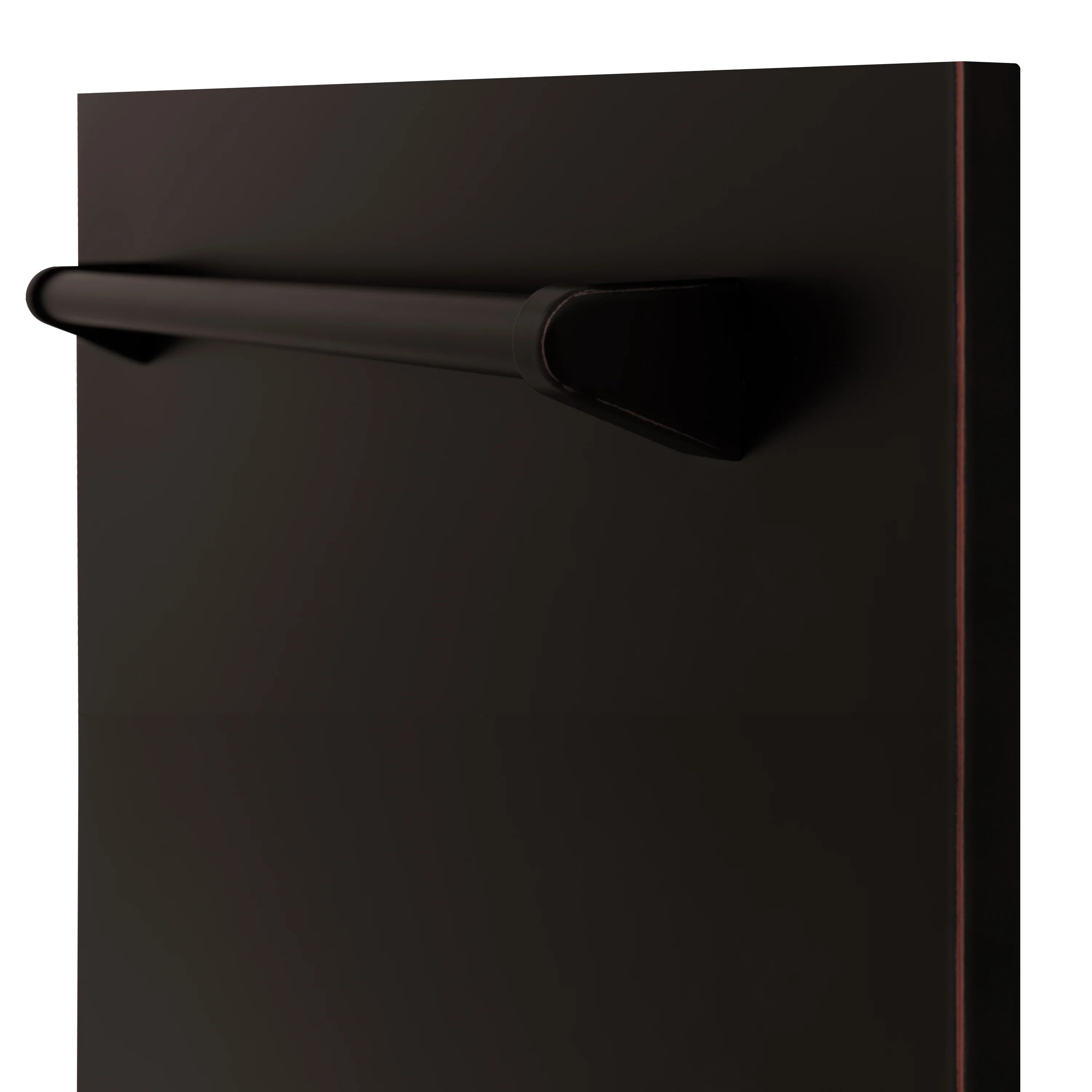 ZLINE 24 in. Monument Dishwasher Panel in Oil Rubbed Bronze with Traditional Handle (DPMT-ORB-24) - Image 2