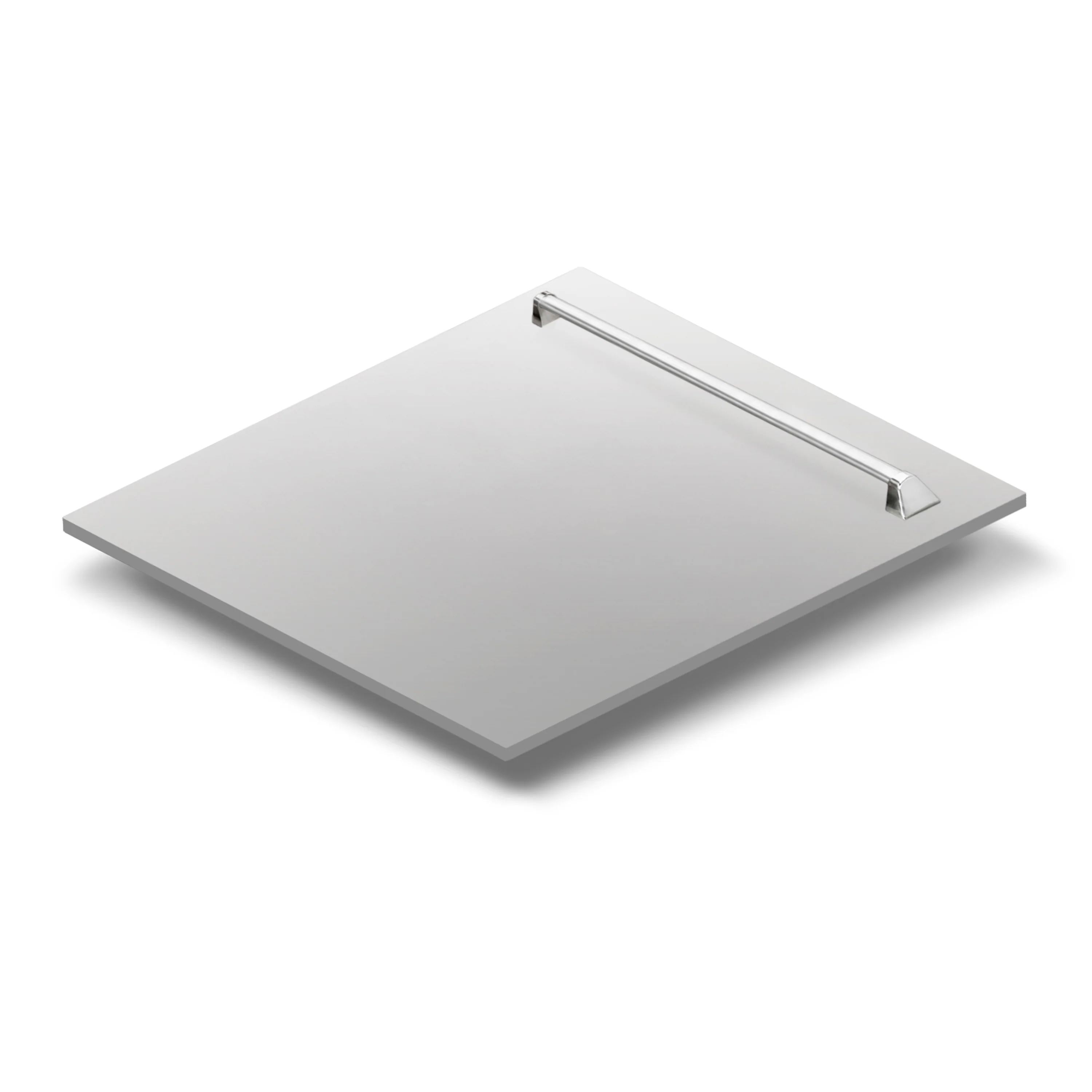 ZLINE 24 in. Tallac Tall Tub Dishwasher Panel in Stainless Steel with Traditional Handle - Image 2
