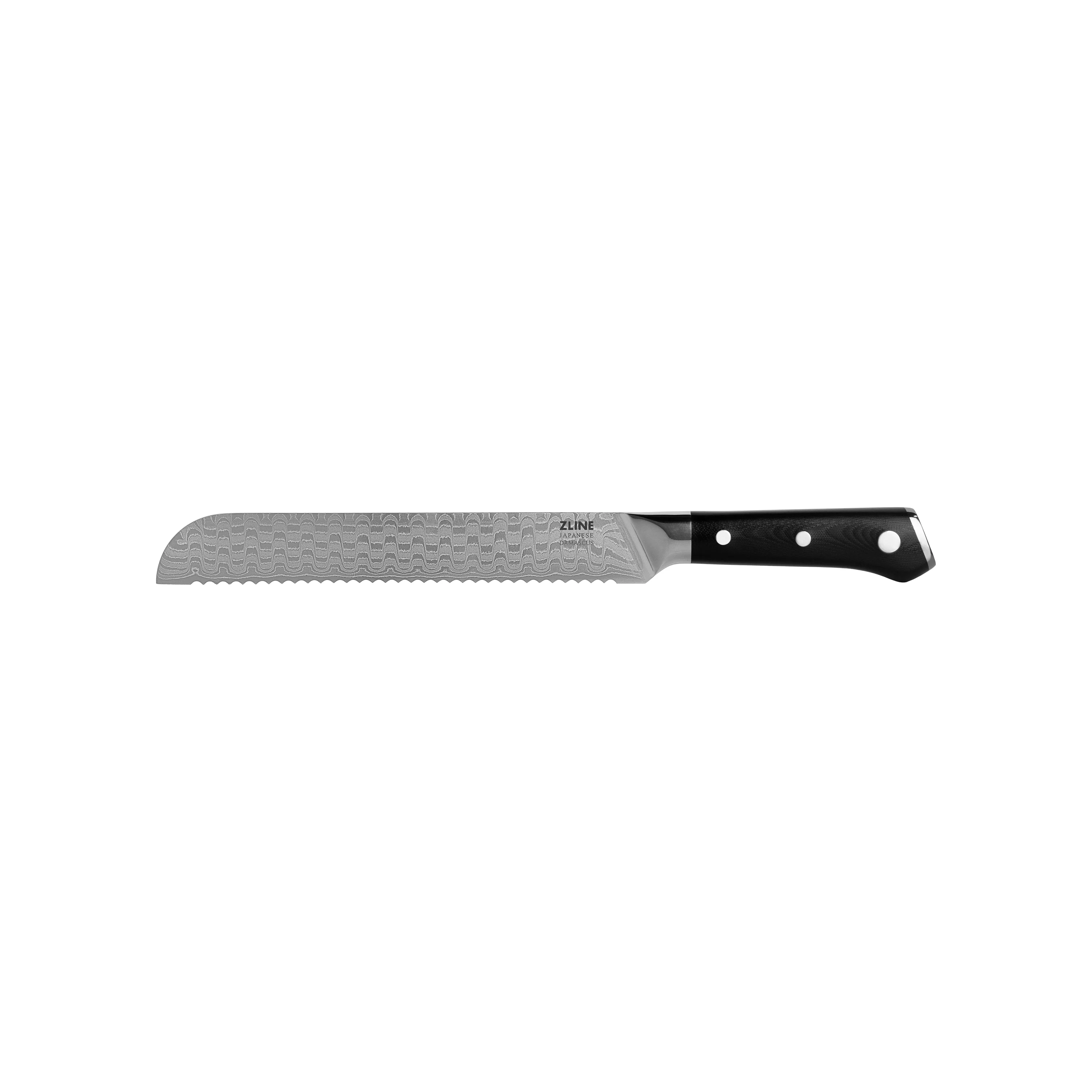 ZLINE 3-Piece Professional Damascus Steel Kitchen Knife Set - Image 4