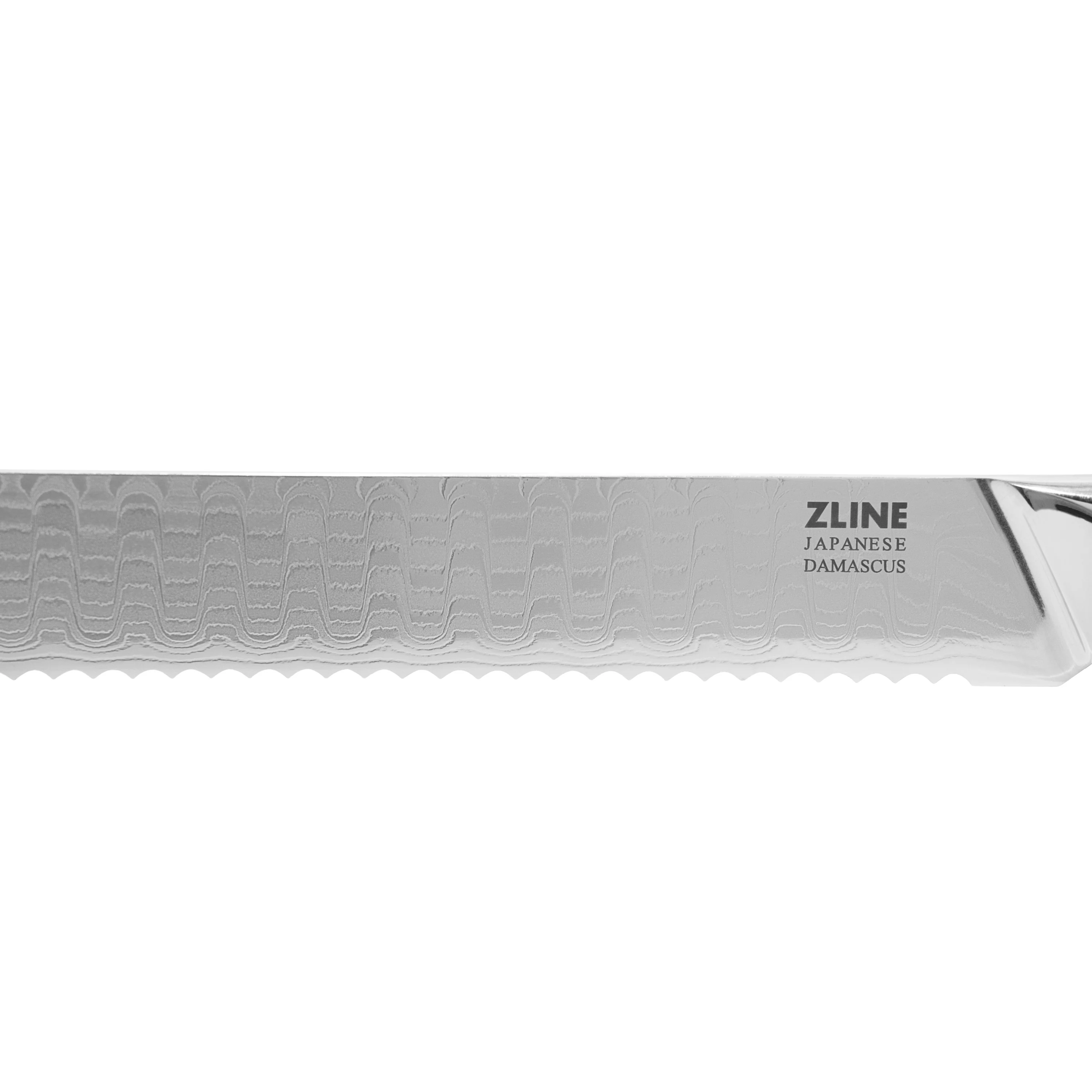 ZLINE 3-Piece Professional Damascus Steel Kitchen Knife Set - Image 8