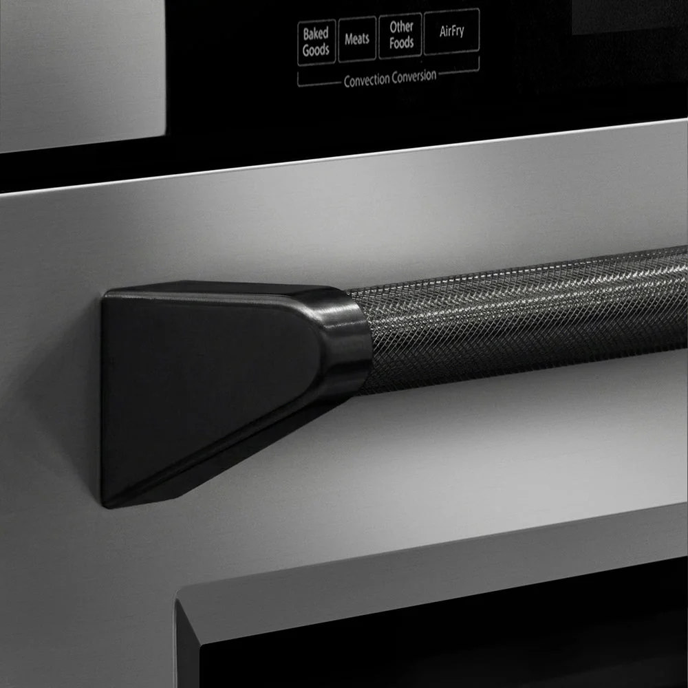 ZLINE 30 in. Wall Oven Helix Handle (Set of 1) in Black Stainless Steel (AWHZ-30-K-BS) - Image 2