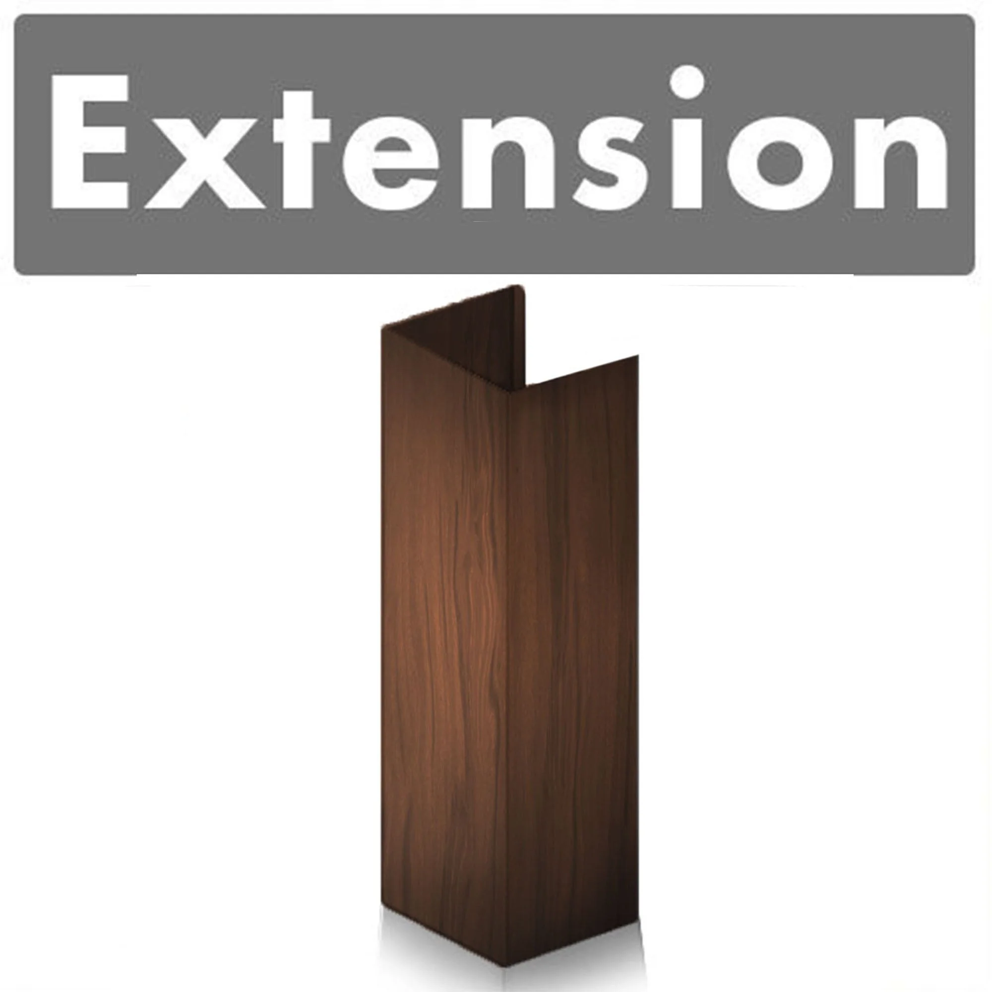 ZLINE 61" Wooden Chimney Extension for Ceilings up to 12.5 ft. (329AH-E)