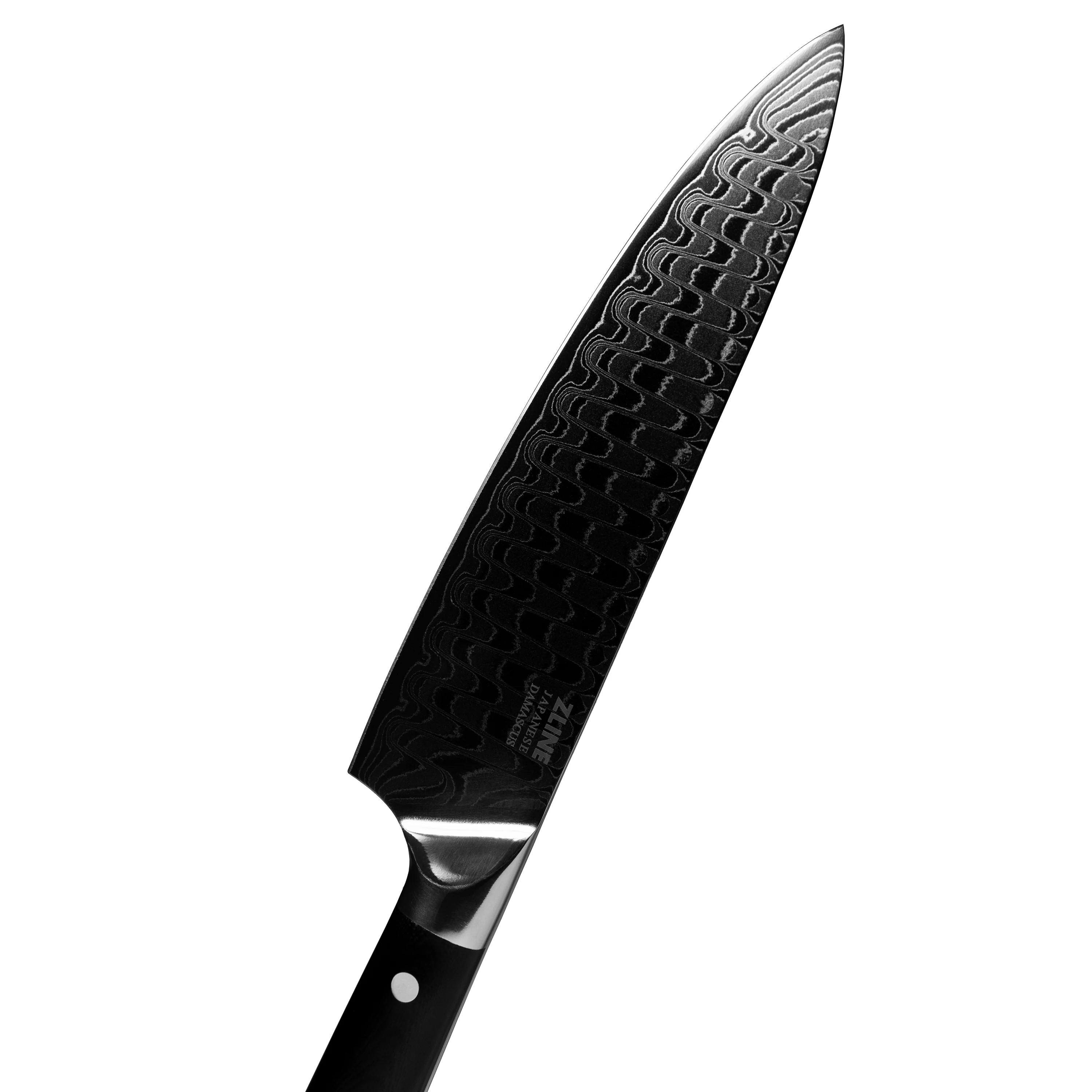 ZLINE 8 in. Professional Damascus Steel Chef’s Knife - Image 4