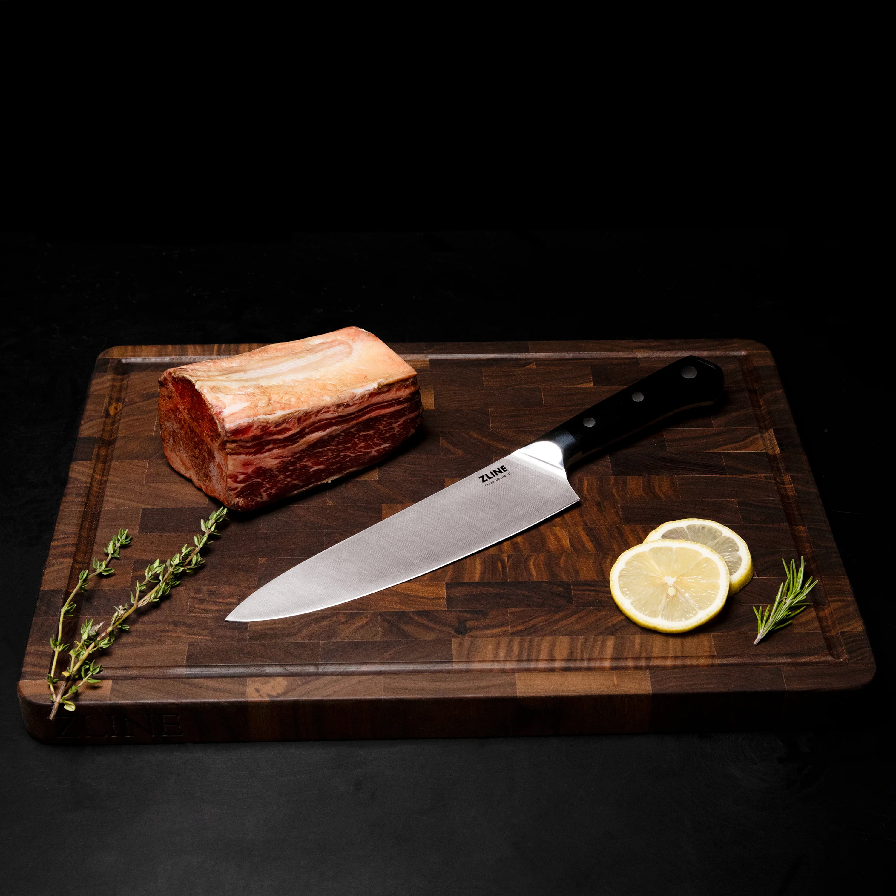 ZLINE 8 in. Professional German Steel Chef’s Knife - Image 8